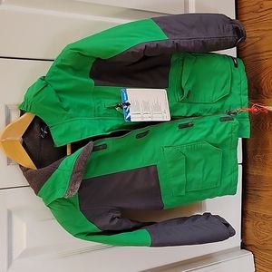 Lands End M Kids Size 10 12 Winter Ski Coat